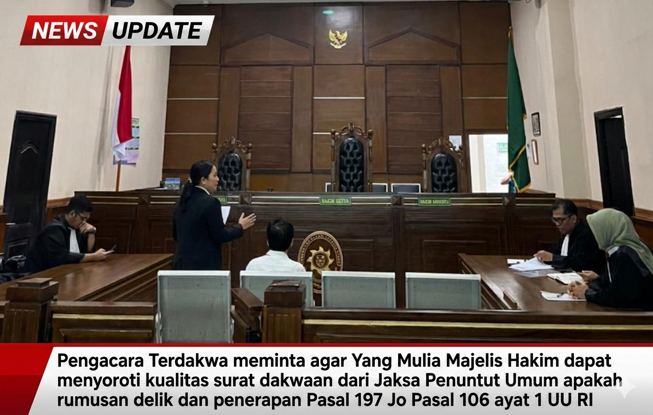 Eksepsi Terdakwa KAWIRO SUSILO Didakwa Pasal 435 Undang-undang No.17 Tahun 2023 Tentang Kesehatan whatsapp image 2026 06 12 at 11.05.14