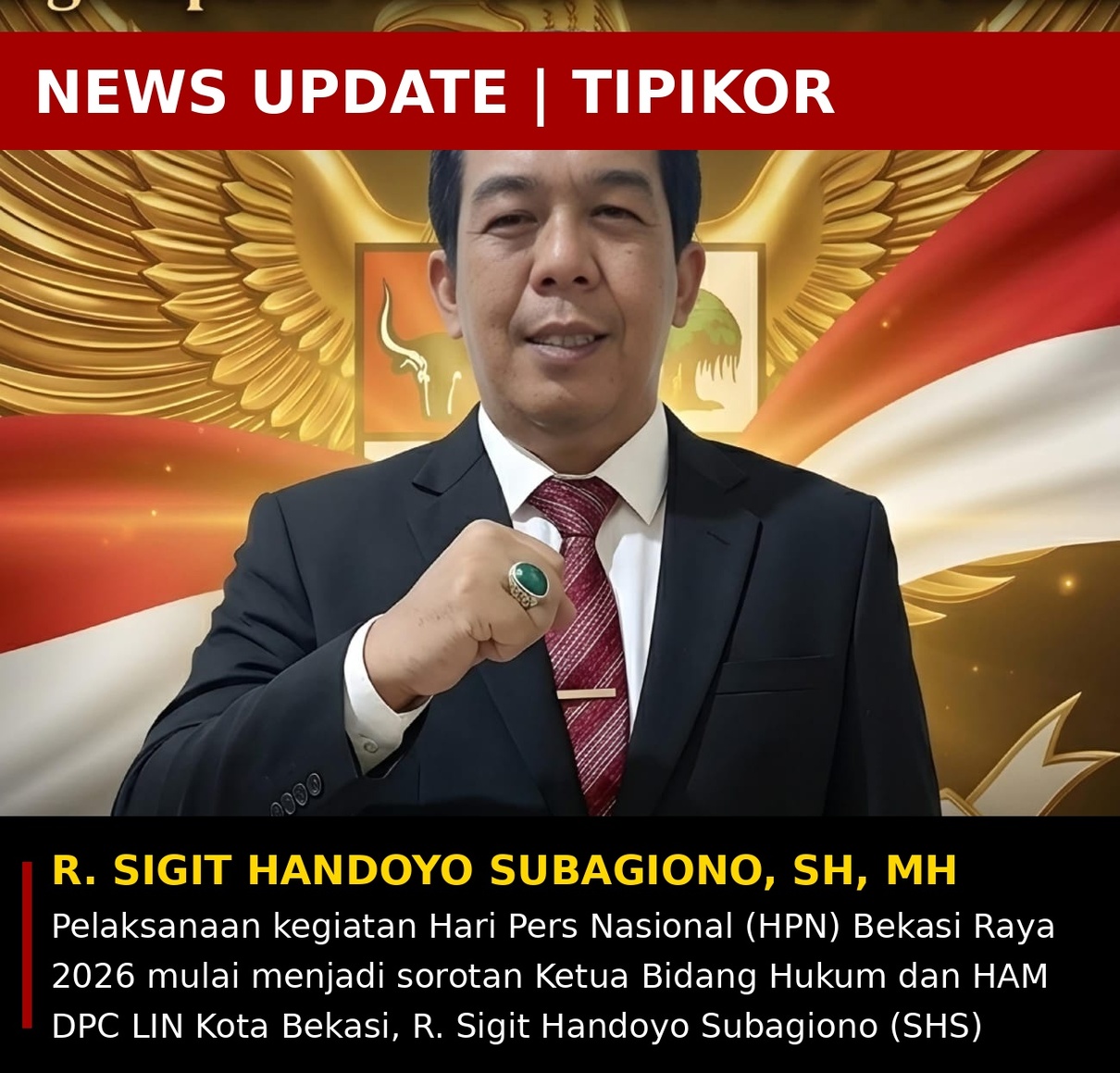 LIN Kota Bekasi Siap Laporkan Dugaan Korupsi Acara Hari Pers Nasional Bekasi Raya 2026 whatsapp image 2026 06 26 at 14.28.11
