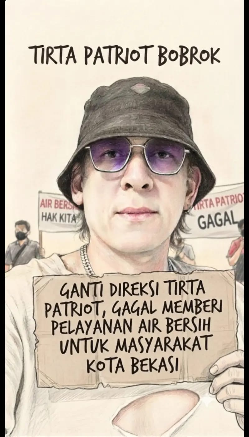 Frits Saikat: "Tirta Patriot Bobrok!" — Direksi Perumda Tirta Patriot Harus Diganti Karena Gagal Layani Warga Kota Bekasi whatsapp image 2026 07 28 at 16.16.60
